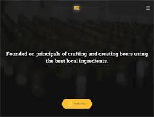 Tablet Screenshot of mkebrewing.com